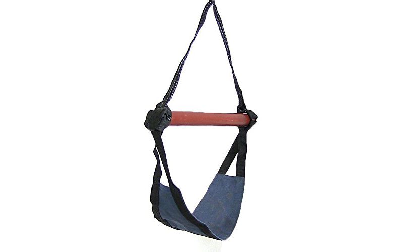 Web Spinner Swing 24" Diameter - Black - Sorbus