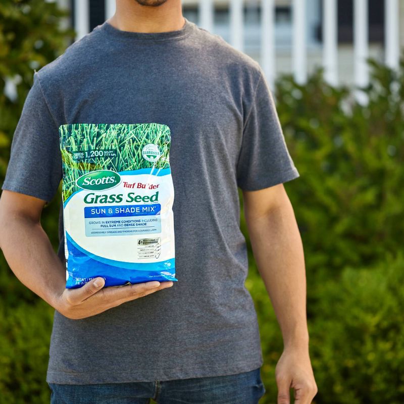 Scotts Turf Builder Grass Seed Sun & Shade Mix 3lb