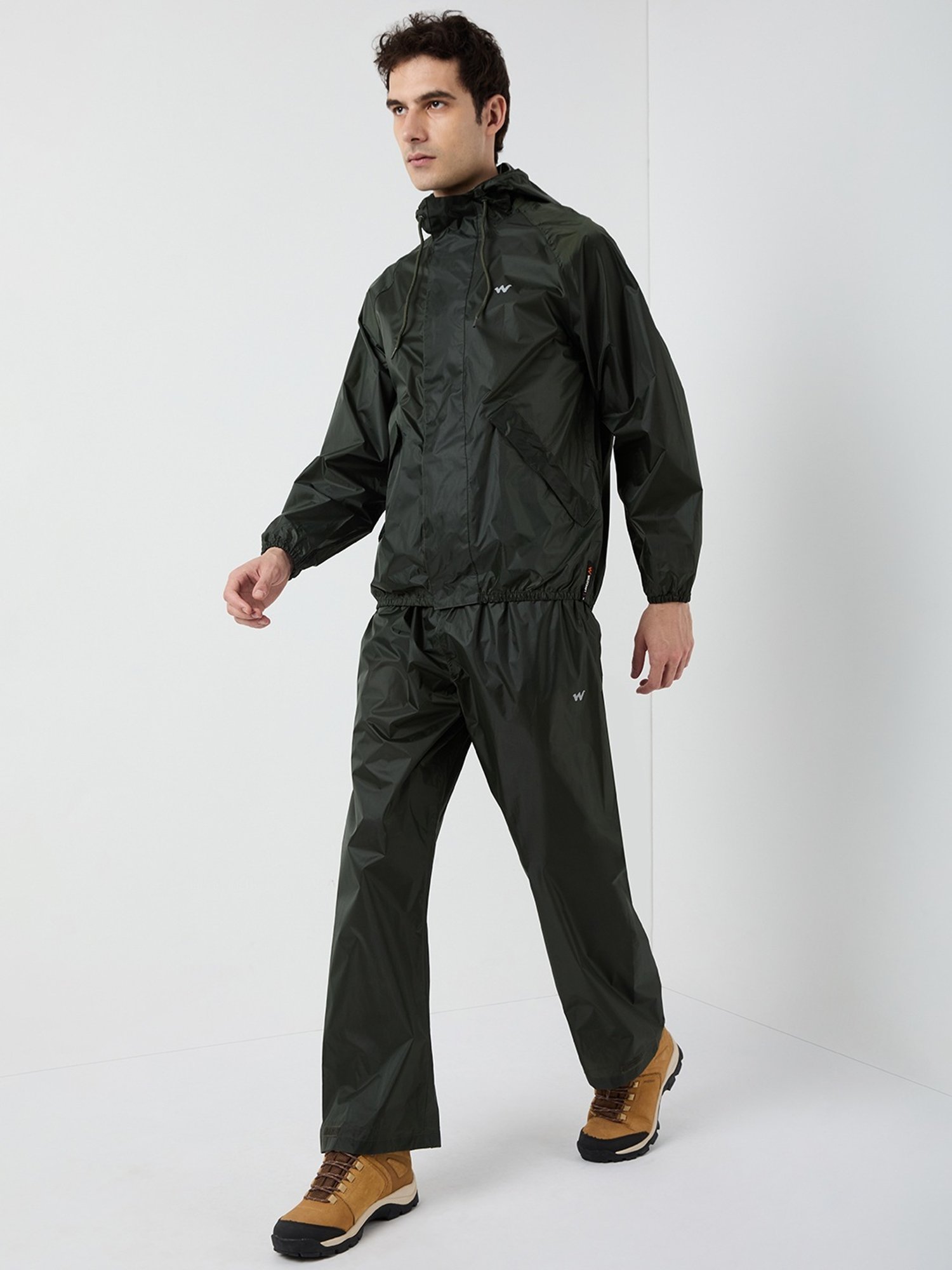 Wildcraft Beige Regular Fit Raincoat Set