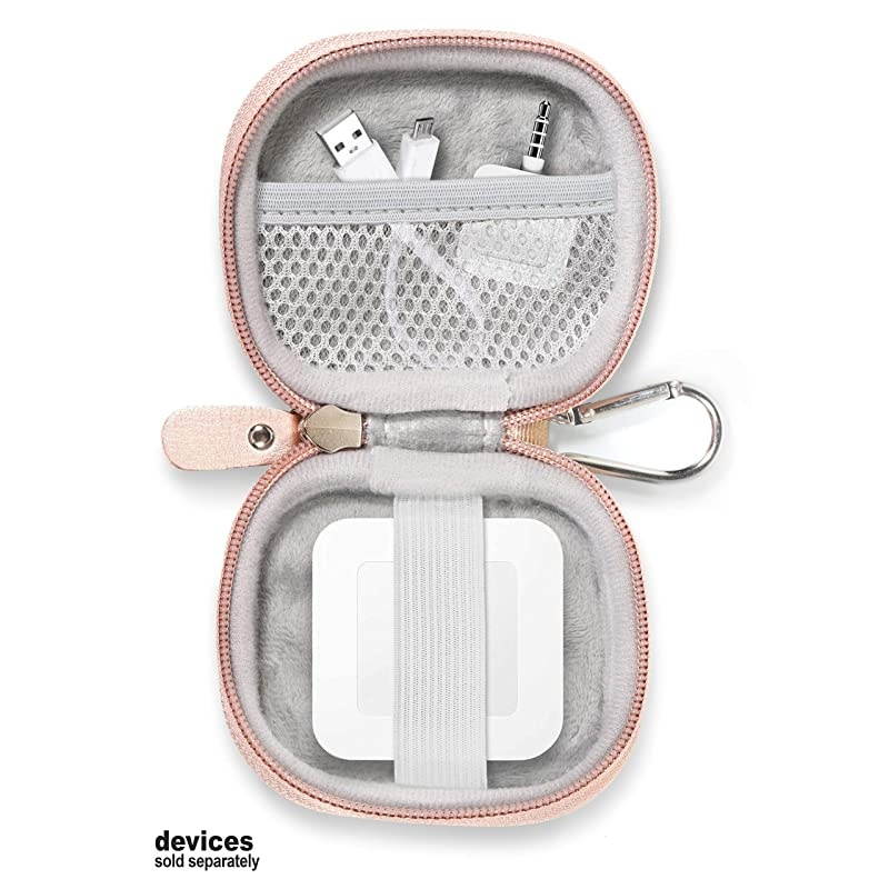 Chip Card Reader Scanner Case Compatible with Square Reader for contactless and chip Square ASKU0485 Chip Reader Scanner USB Cables and Small Accessories Rose Gold