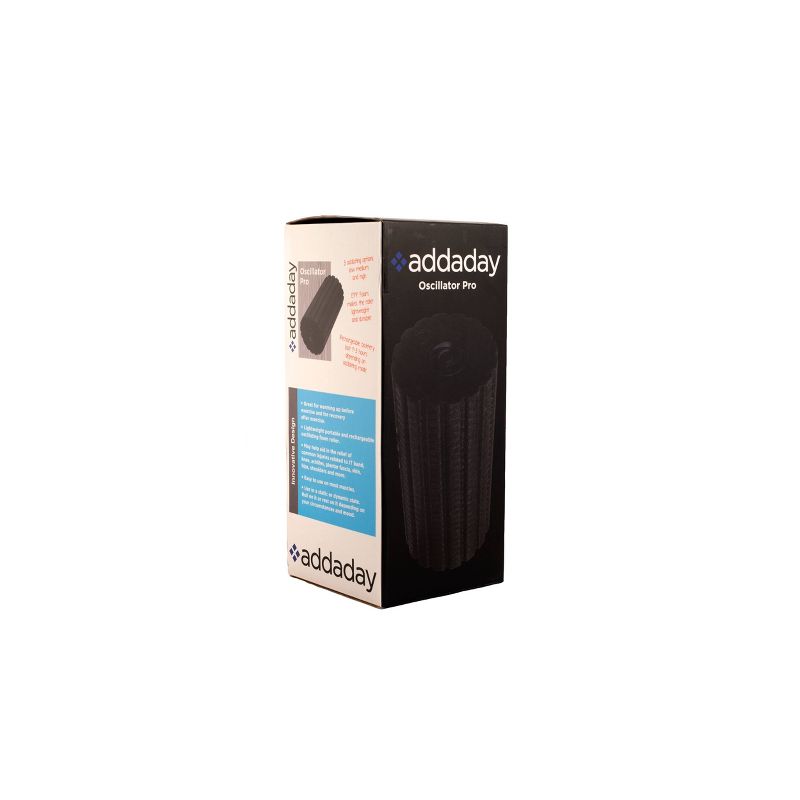 Addaday Recovery Starter Massager and Roller Bundle - Black