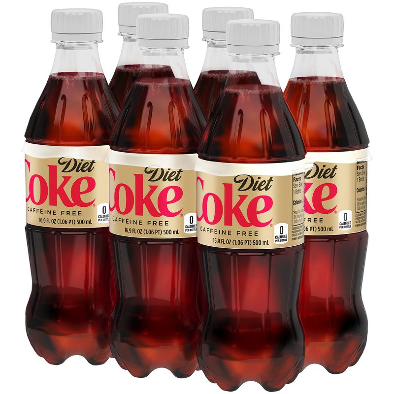 Diet Coke Caffeine Free - 6pk/16.9 fl oz Bottles