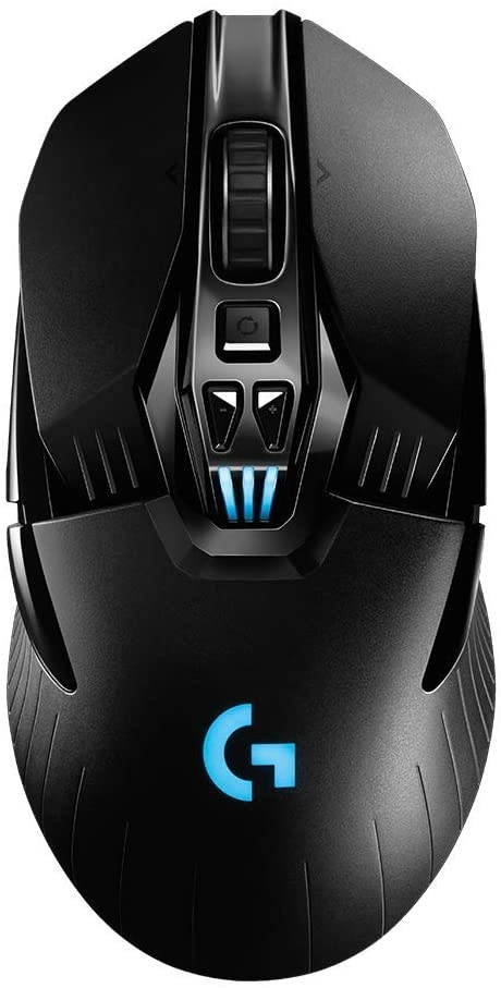 Logitech G903 LIGHTSPEED Wireless Gaming Mouse W/ Hero 25K Sensor PowerPlay Compatible 140+ Hour with Rechargeable Battery and Lightsync RGB Ambidextrous 107G+10G optional 25600 DPI