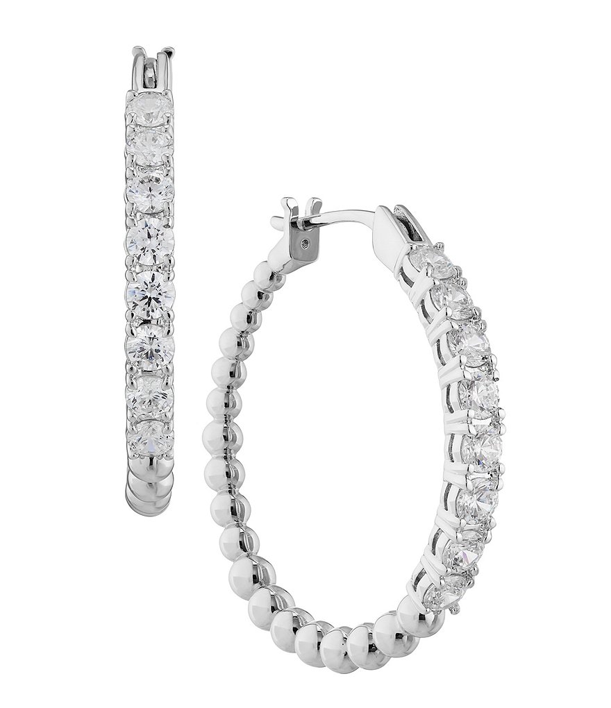 Nadri Medium Hoop Earrings