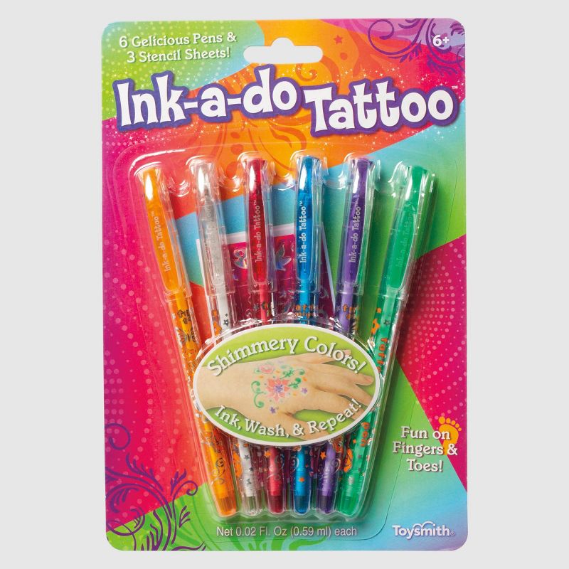 9ct Ink-A-Do Tattoo Drawing and Coloring Pens