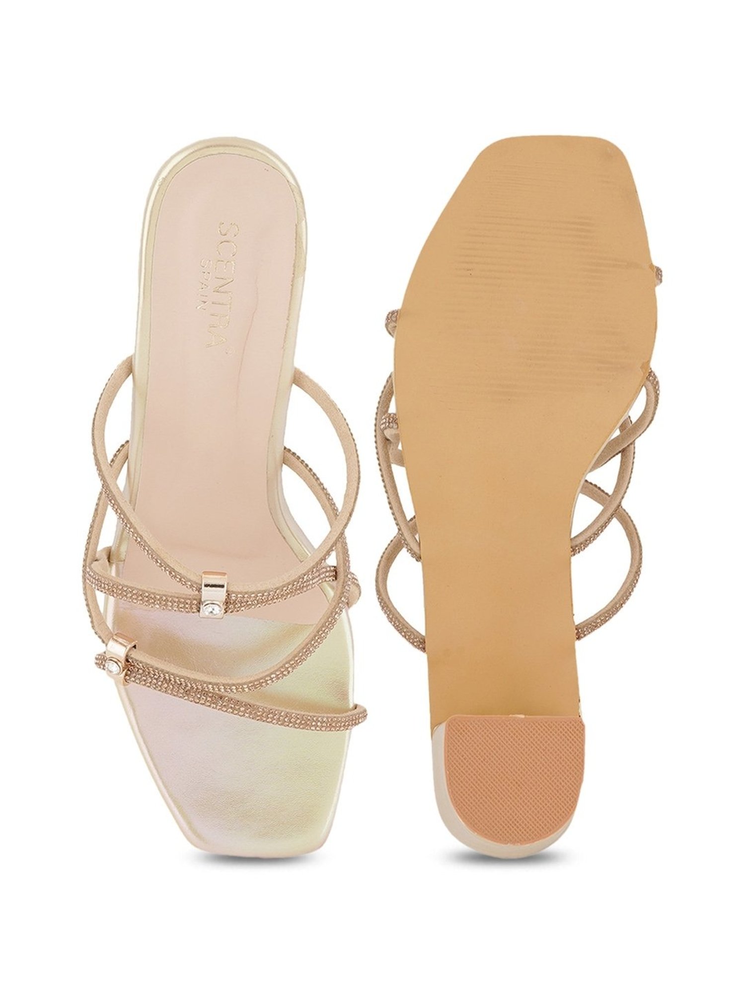 Scentra Women's Multicolored Ethnic Sandals