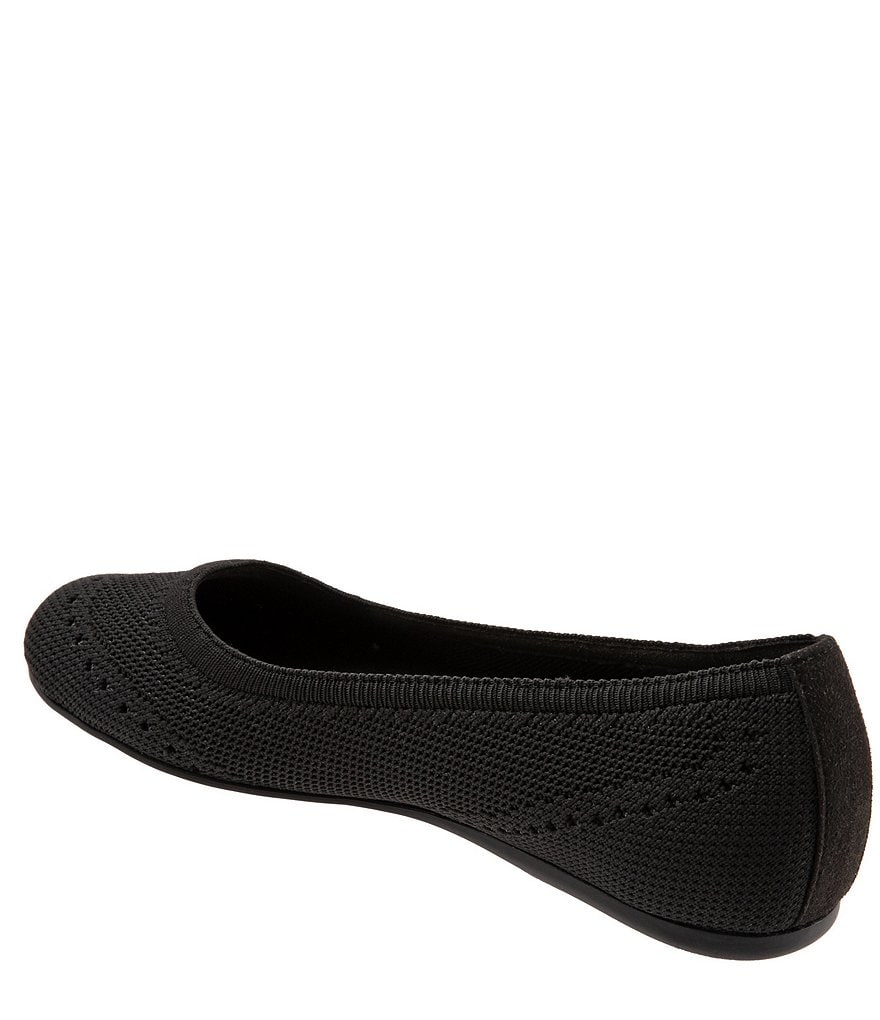 SoftWalk Santorini Tailored Stretch Knit Slip On Flats