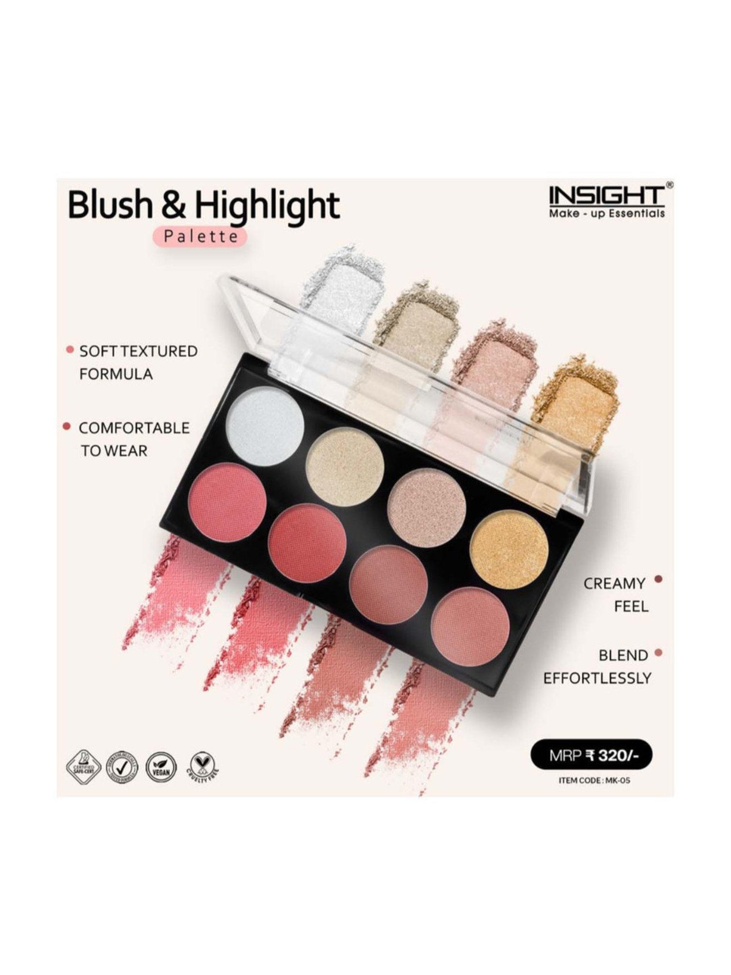 Revolution Pro Glam Mood Face Palette Medium