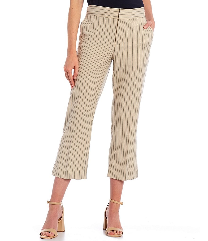 Eva Varro Solid Knit Jersey Banded Hem Pull-On Harem Pants