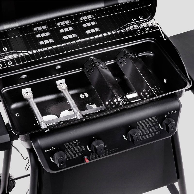 Char-Broil Classic 4-Burner 32,000 BTU Gas Grill 463874717 - Black
