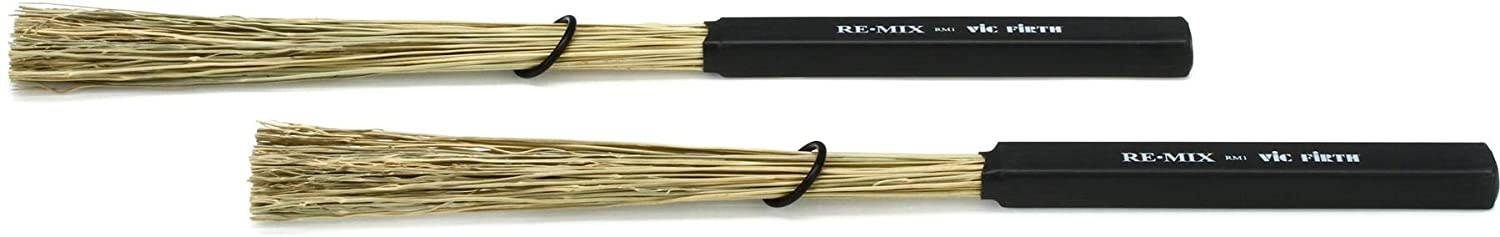 Vic Firth Re-Mix Broomcorn Brushes