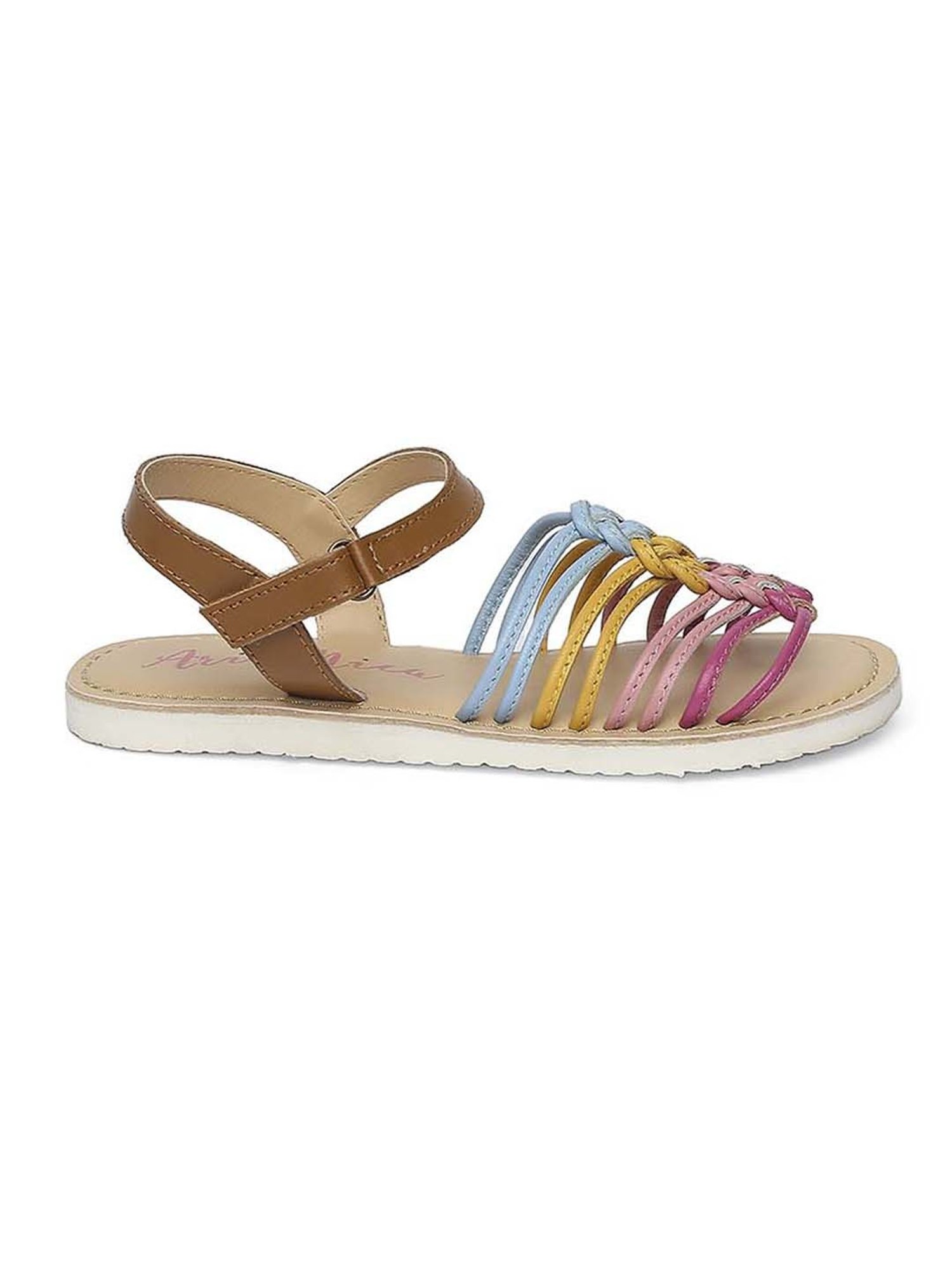 Aria Nica Kids Ally Brown Casual Sandals