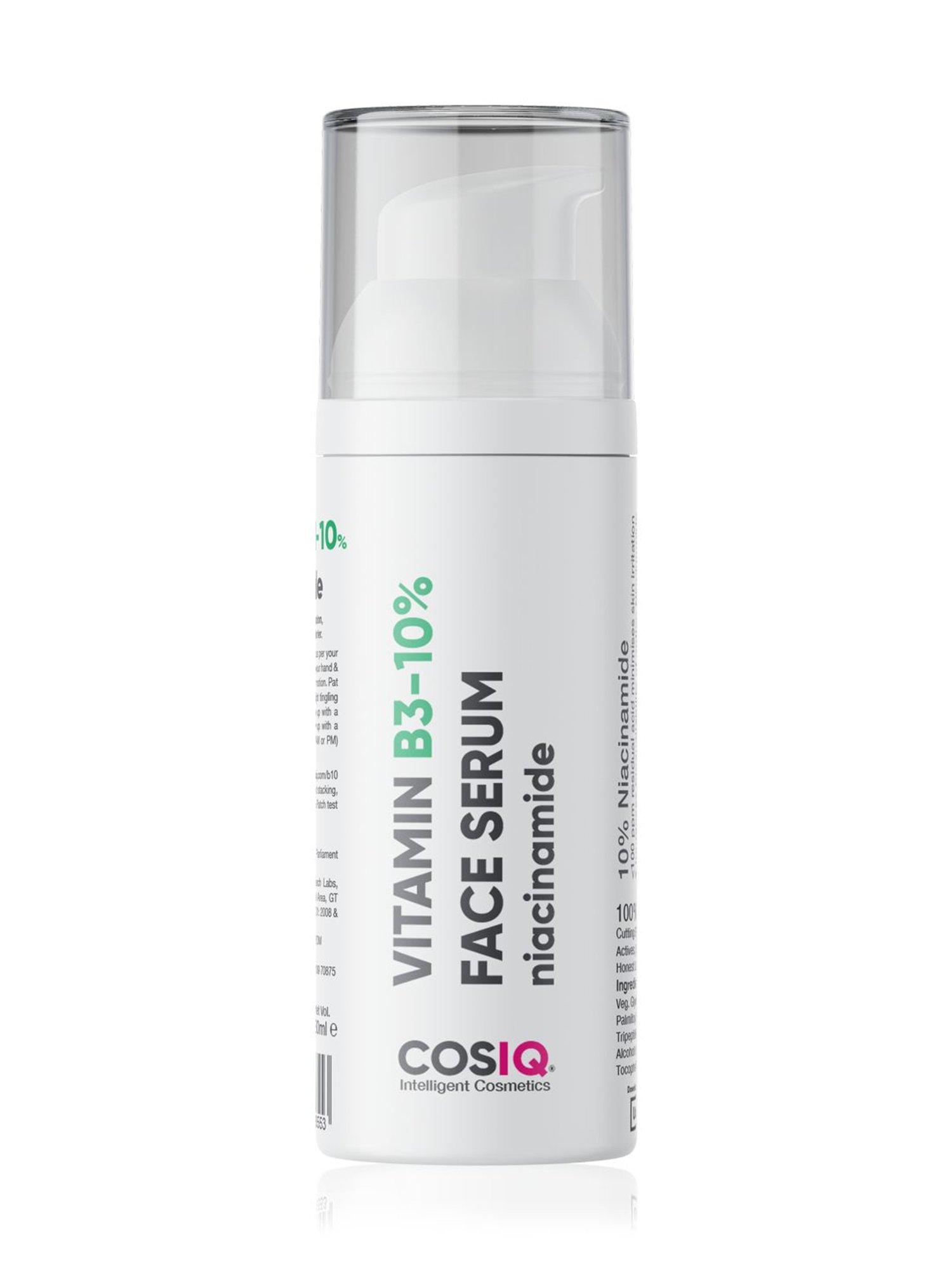 CosIQ Niacinamide Vitamin B3-10% Face Serum - 30 ml