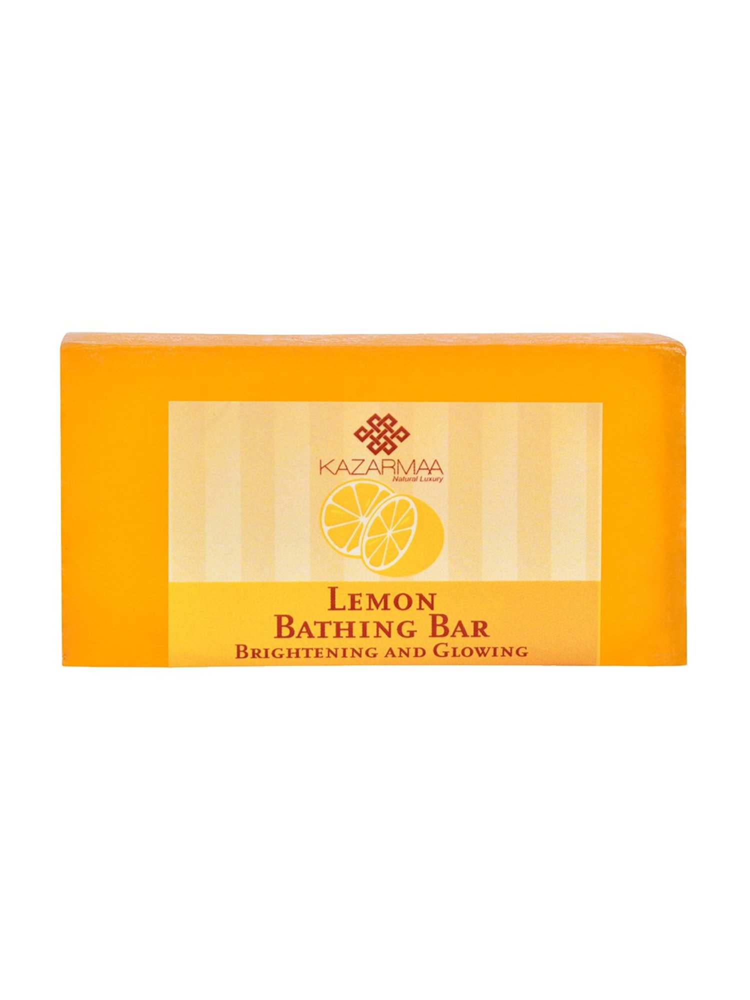 Kazarmaa Lemon, Orange & Aloe Vera Bathing Bar with Big Loofah - Set of 7