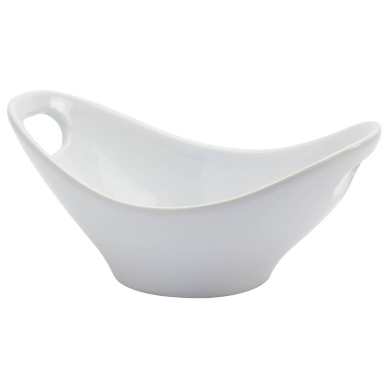 2pc Stoneware Nested Oval Serving Bowls with Handles - Tabletops Gallery