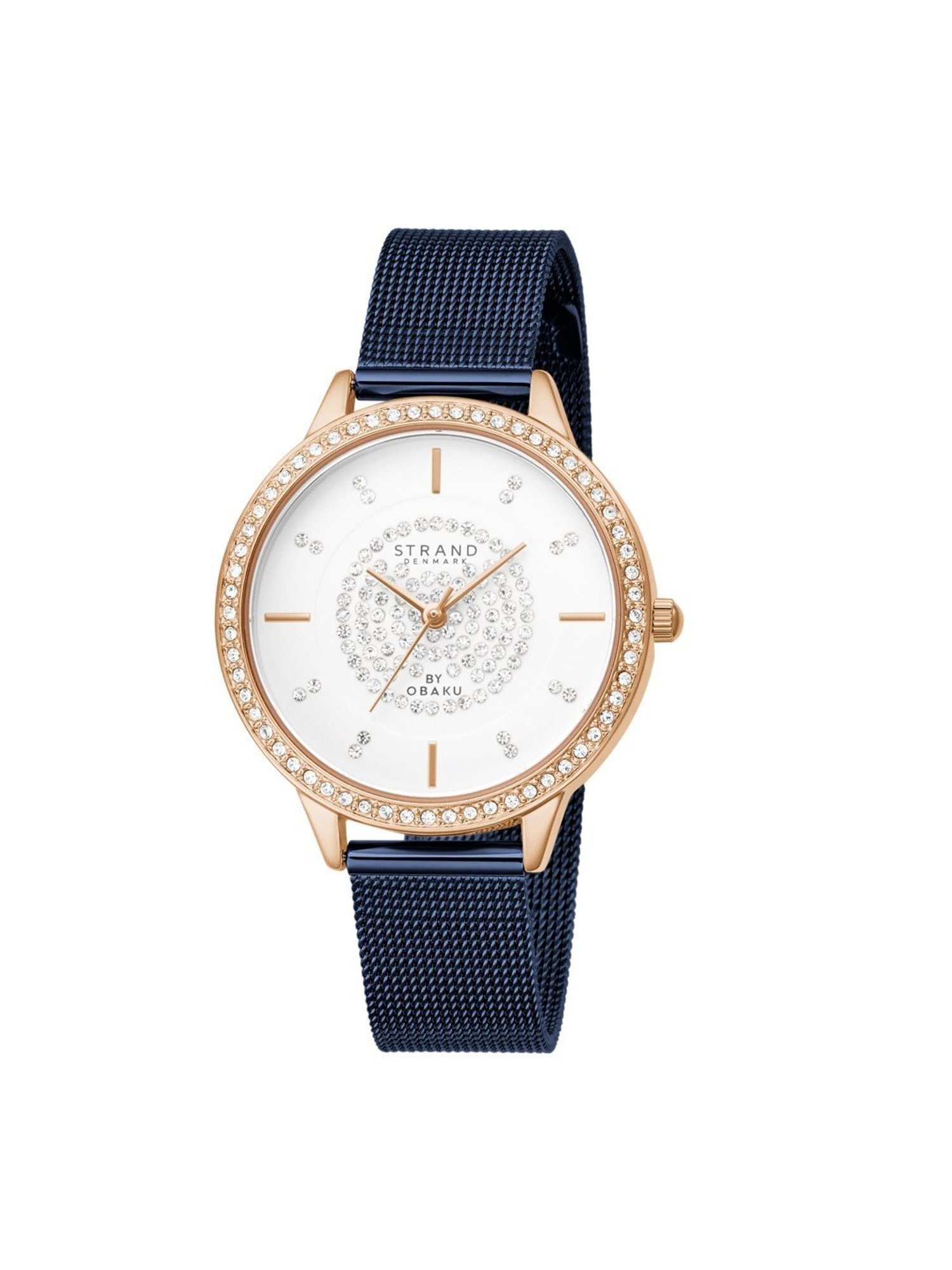 STRAND by Obaku S711LXVIML Fjord Analog Watch for Women