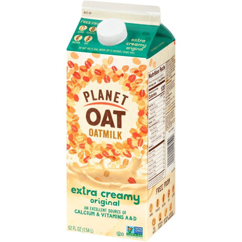 Planet Oat Extra Creamy Oatmilk - 52 fl oz