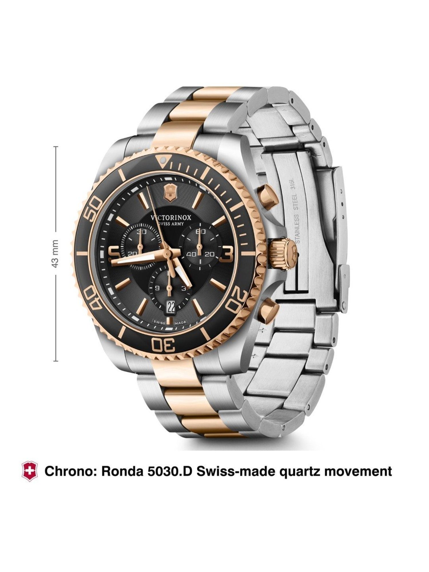 VICTORINOX V241952 Maverick Analog Watch for Men