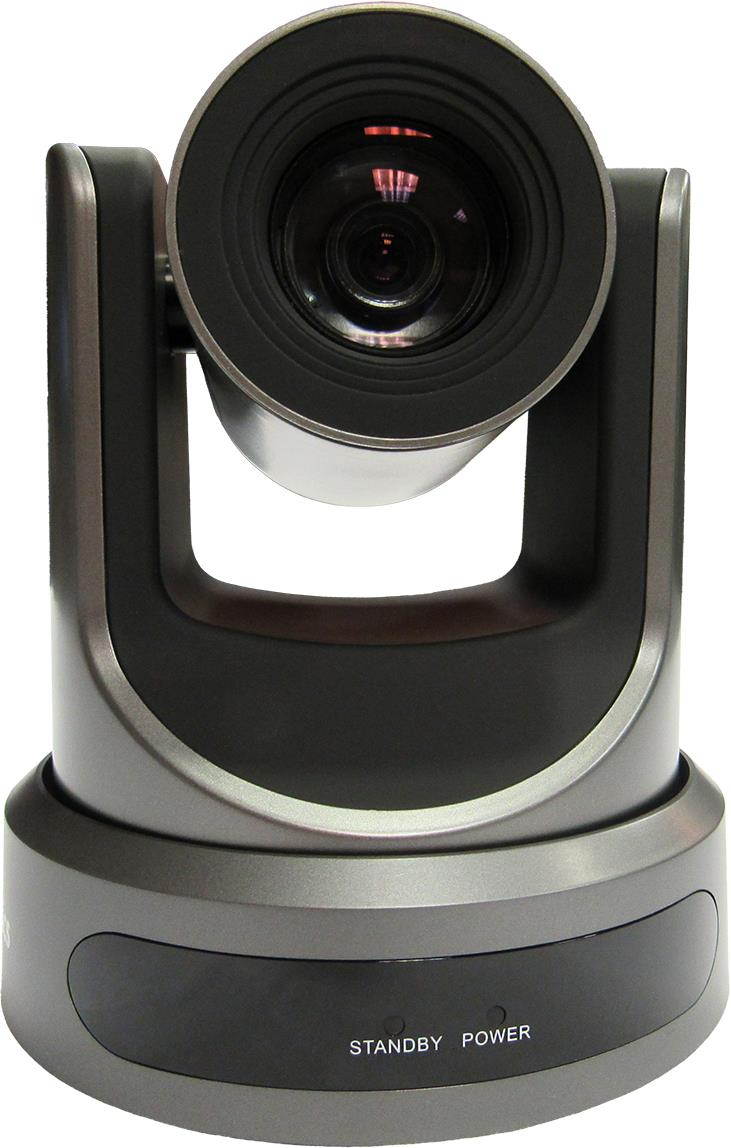 PTZOptics 2MP Full HD Indoor PTZ Camera, 20x Optical Zoom, USB 3.0, Gray