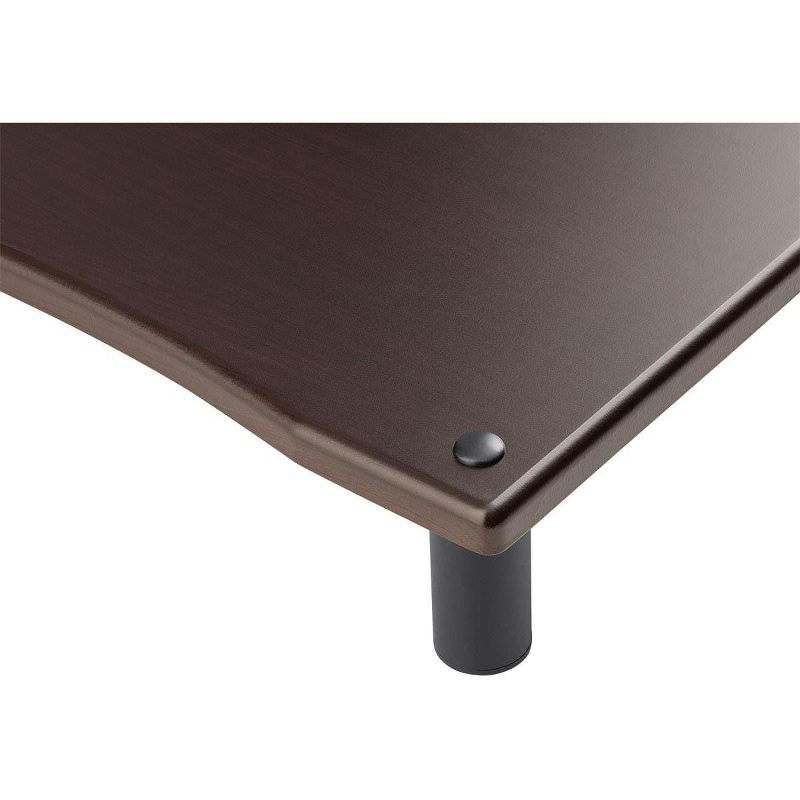 Monolith Amplifier/Component Stand XL - Espresso, Open Air Design, Scratch-Resistant, Hold Up to 200lbs. Perfect Way to Organize AV Components