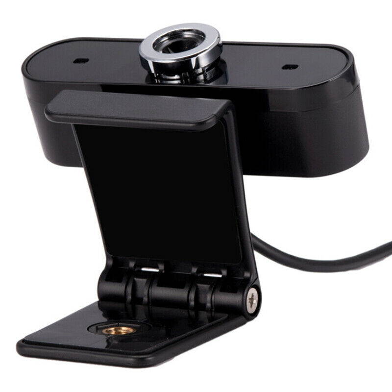 HD Webcam Desktop Laptop USB Web Camera Plug and Play Video Calling Mini Computer Camera Built-in Microphone with Flexible Rotatable Clip