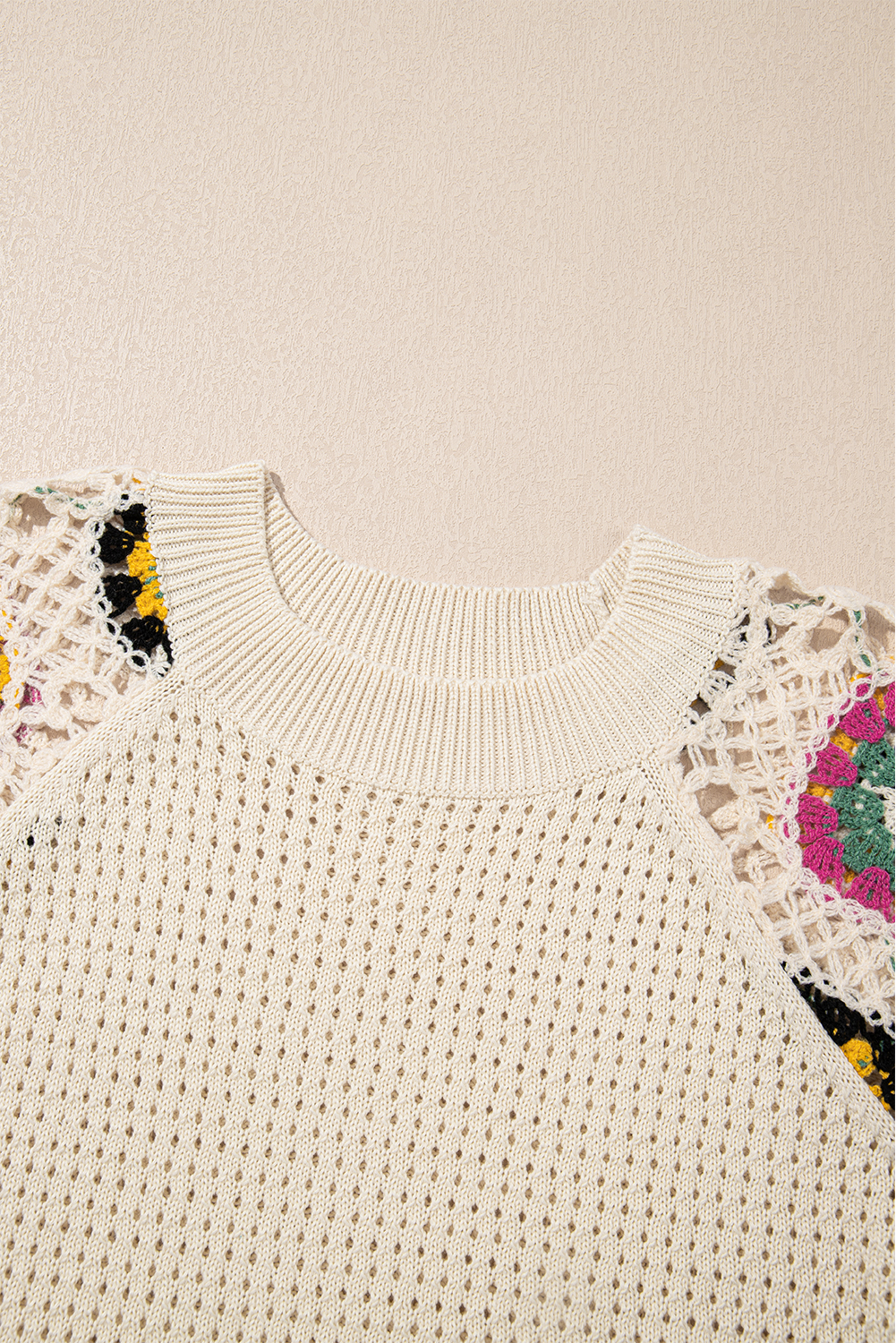 Pink Merry & Bright Pop Up Letter Waffle Knit Sweater