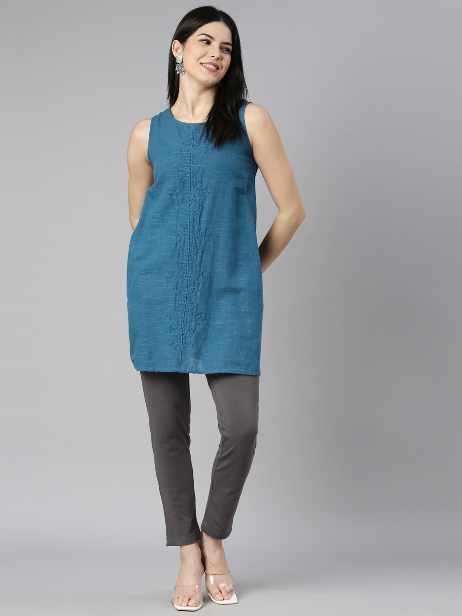 Dixcy Slimz Steel Grey Leggings