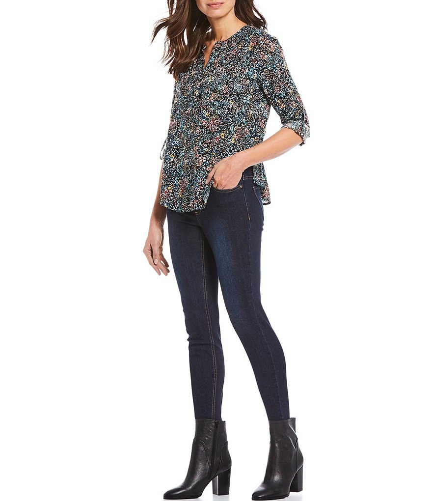 Westbound the HIGH RISE fit Skinny Denim Pull-On Pants