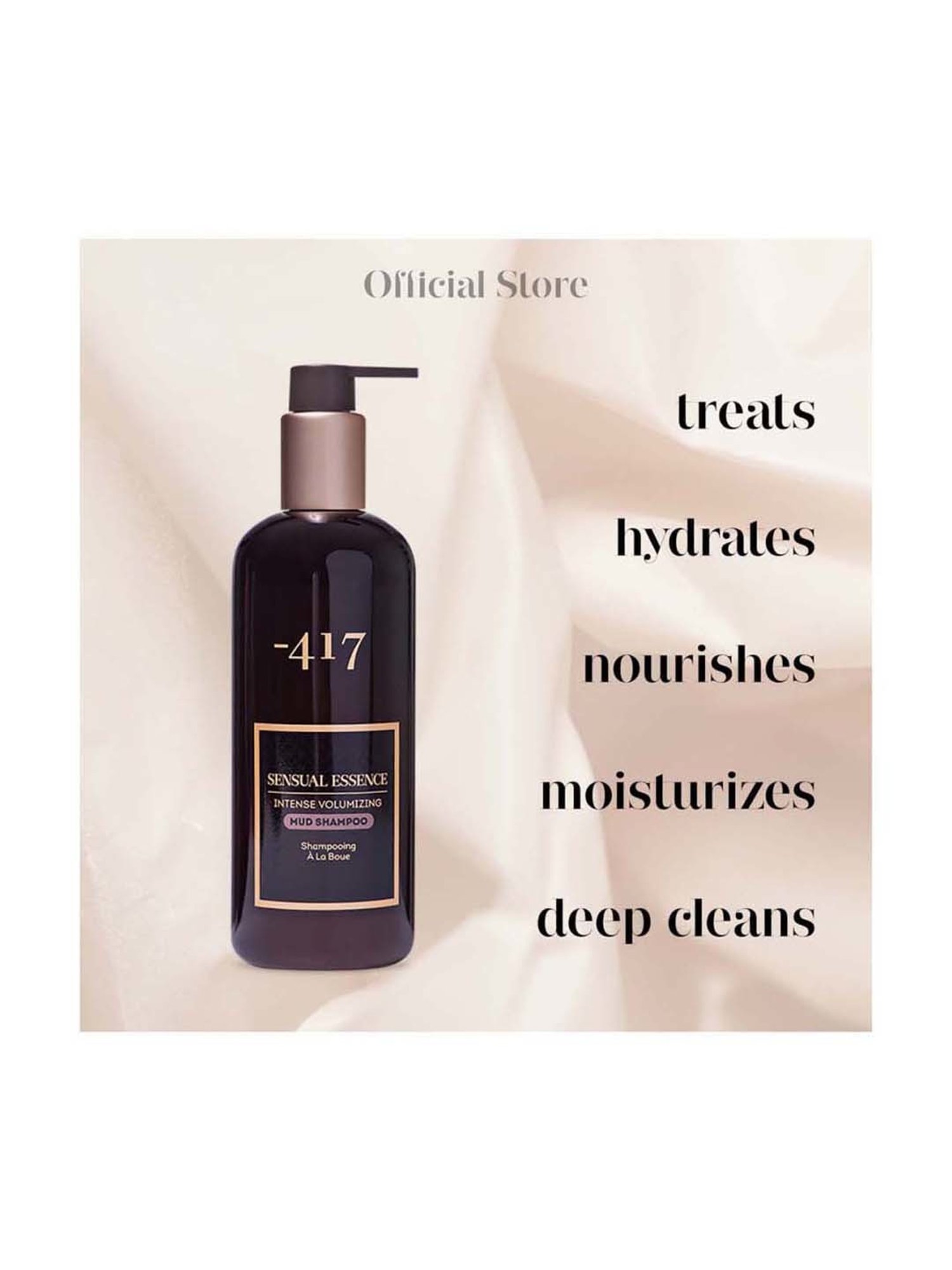 Minus 417 Sensual Essence Intense Volumizing Mud Shampoo 350 ml