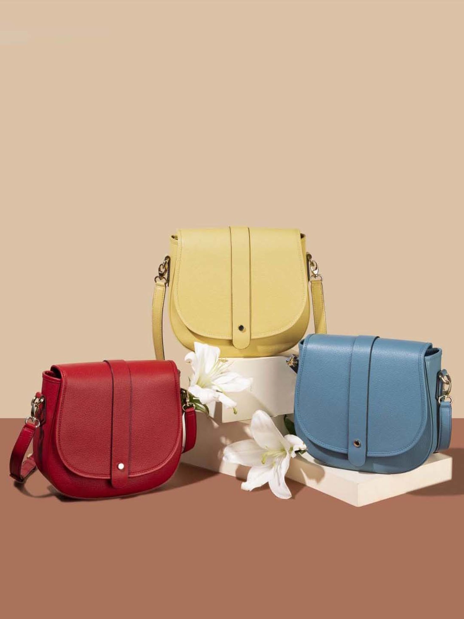 Mai Soli Madonna Sling Bag - Red