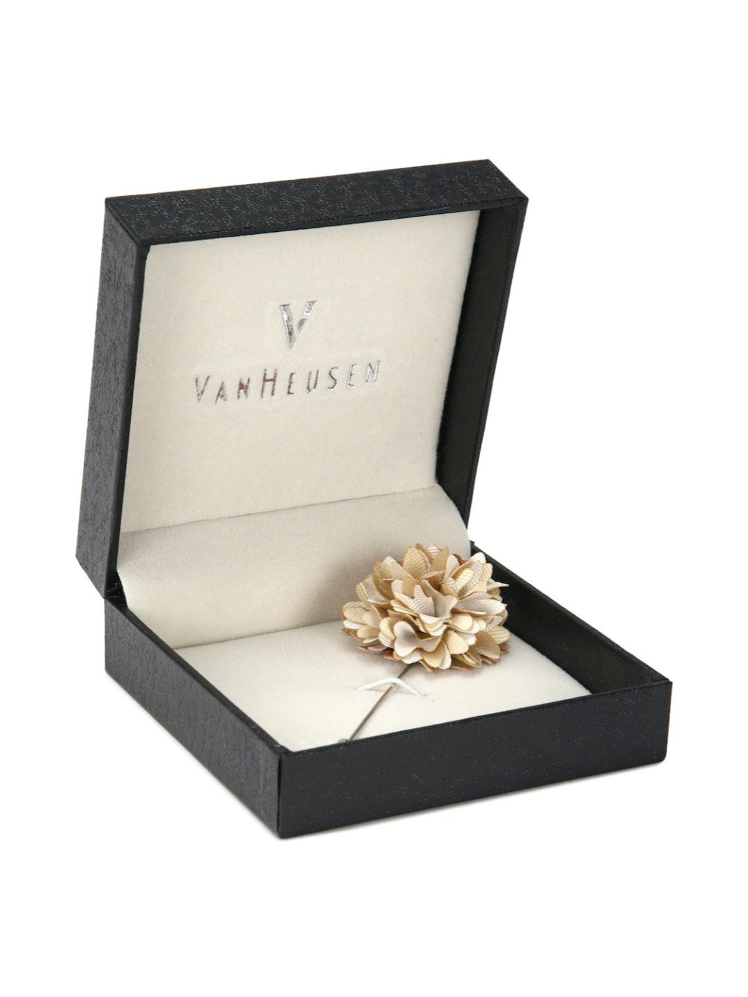 Van Heusen Beige Lapel Pin