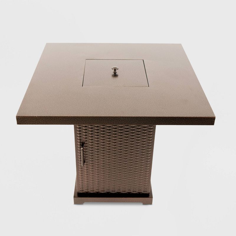 Pleasant Hearth Warren Gas Fire Pit Table