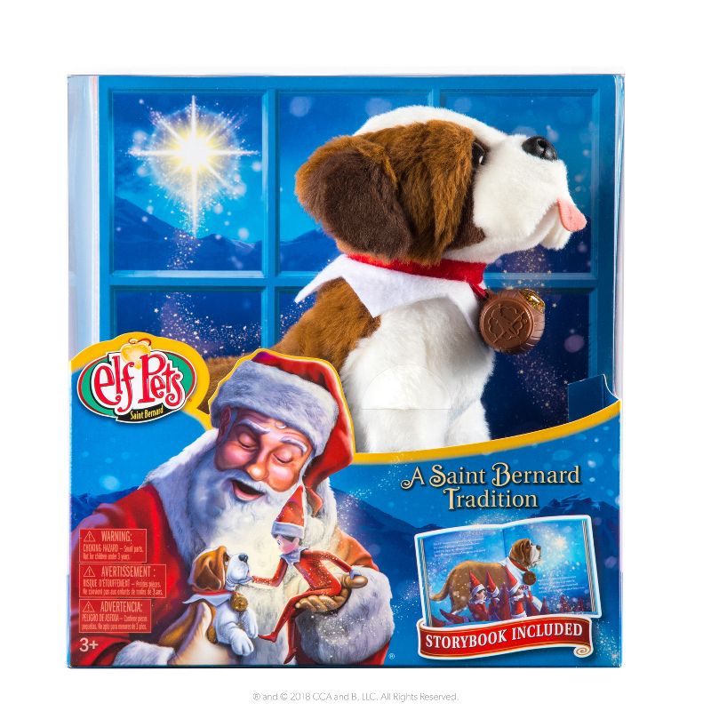 Elf Pets: A Saint Bernard Tradition