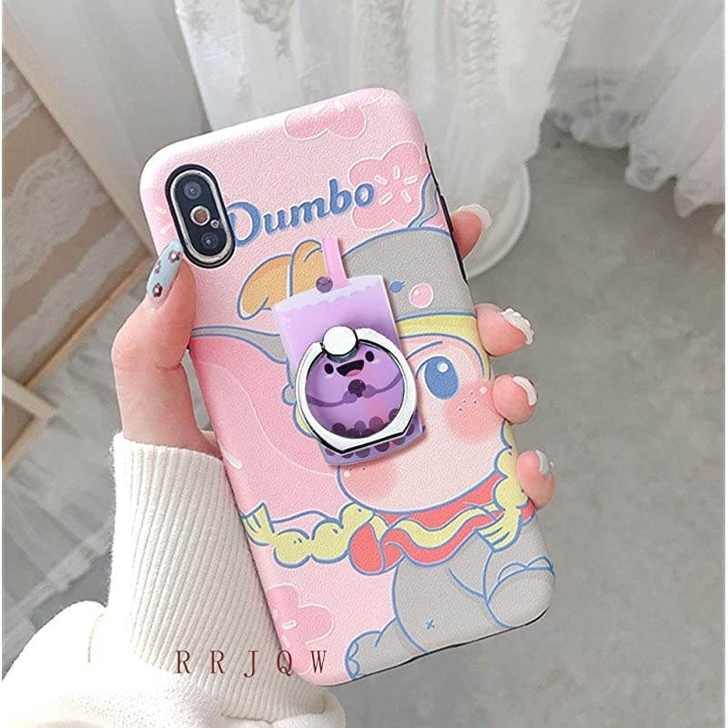 Ring Holder Stand,Boba Milk Tea Ring Stand Holder 360 Rotation Finger Ring Grip Stand for Cellphones,Smartphones and Tablets (3 Pack Boba Milk Tea Ring Stand)