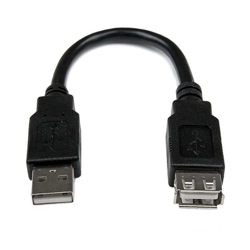 USB 2.0 Extension Adapter Cable A to A - M/F
