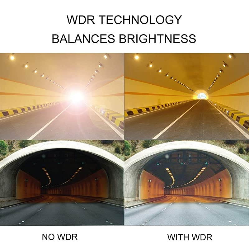 Dash Cam  Full HD 1080P Mini Car Camera Driving Recorder 15 inch Screen 170&deg;Wide Angle Dashboard Camera with GSensor Loop Recording WDR Motion Detection Night Vision 16GB Card Included