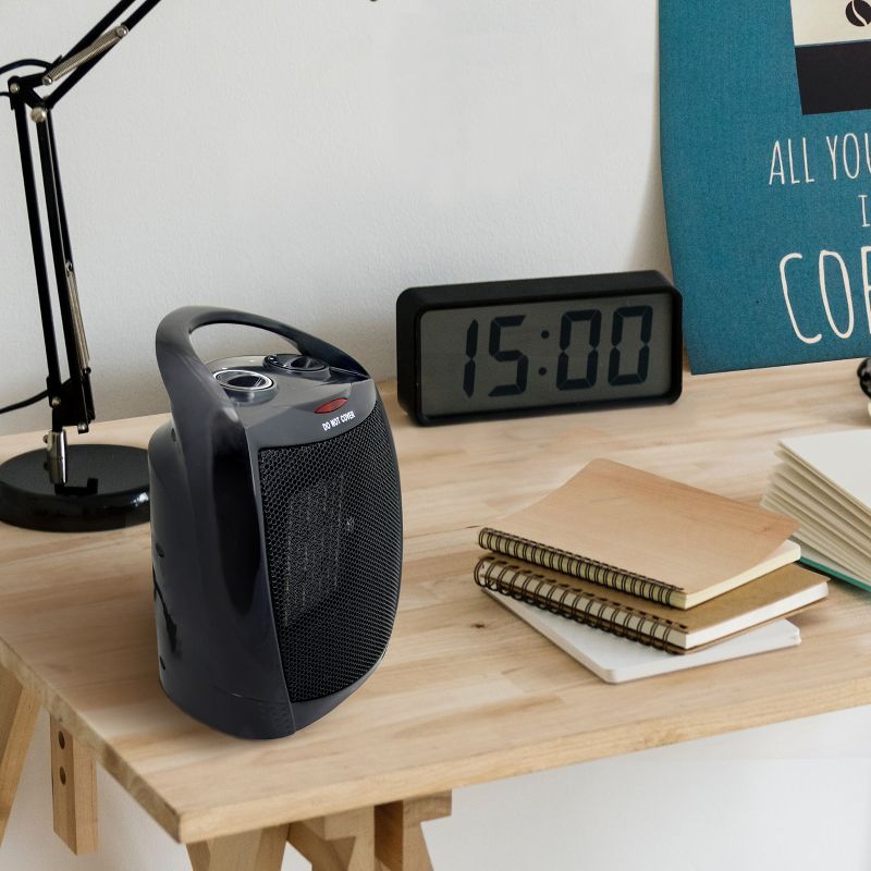 Lasko 5160 Portable Electric 1500 Watt Room Oscillating Ceramic Tower Space Heater with Remote, Adjustable Thermostat, Digital Controls, and Timer