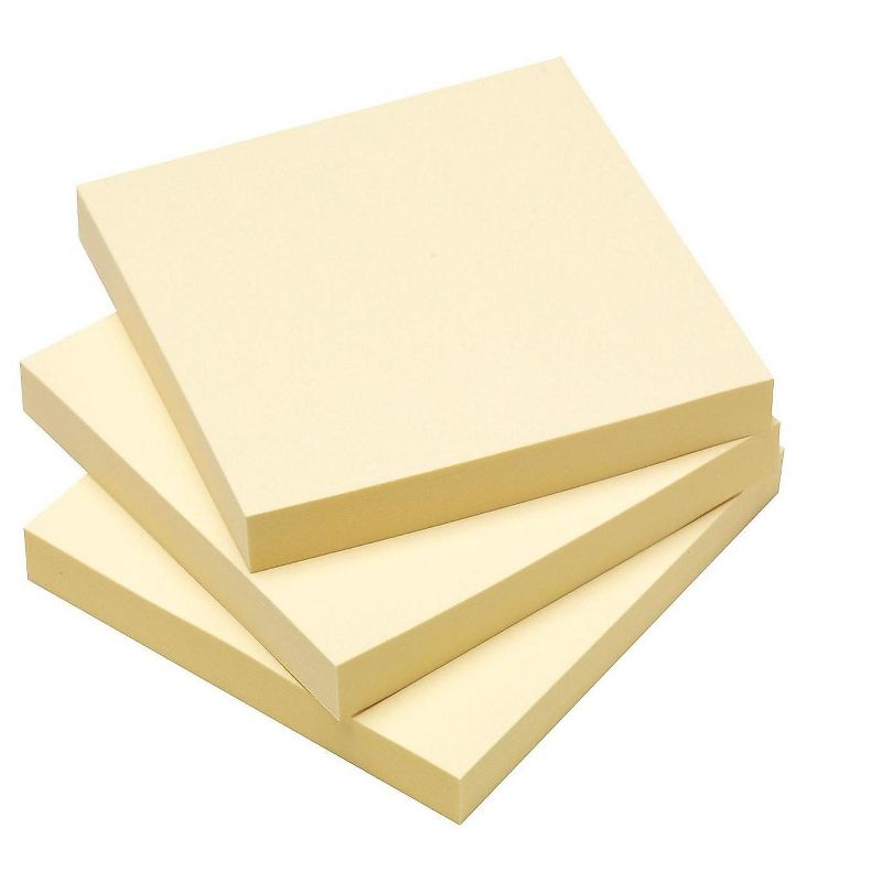 Highland Self-Stick Notes 3 x 3 Yellow 100-Sheet 18/Pack 654918PK