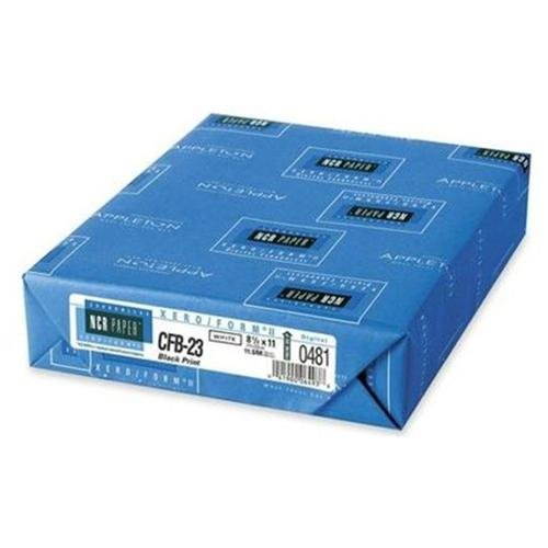 Appvion Carbonless Paper Uncollated Single 500/PK 8-1/2"x11" White 4649