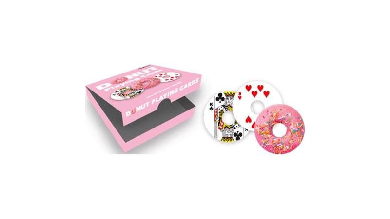 Gamago Donut-Shaped Playing Cards | 52 Card Deck + 2 Jokers