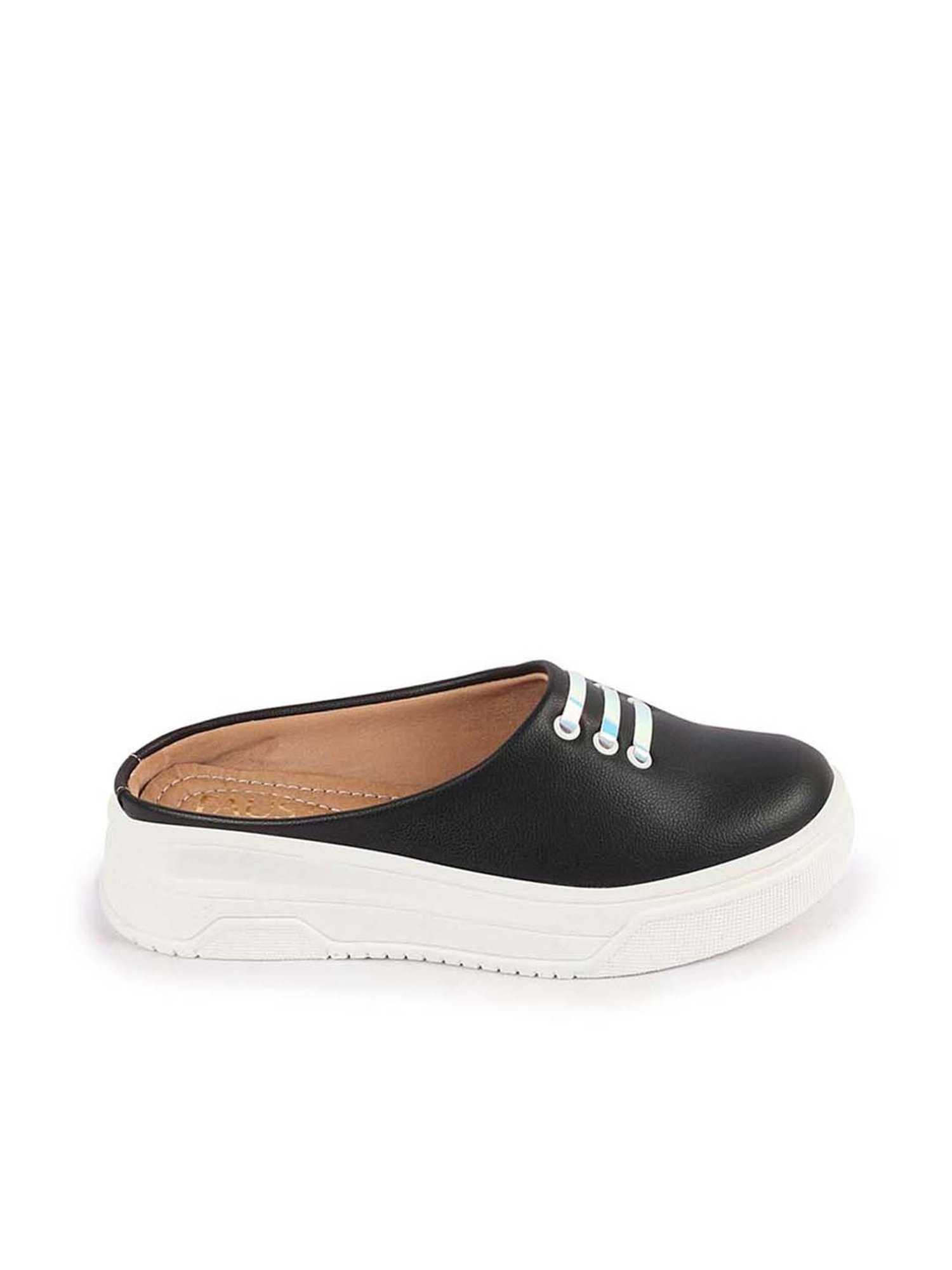 Fausto Women's Black Mule Shoes