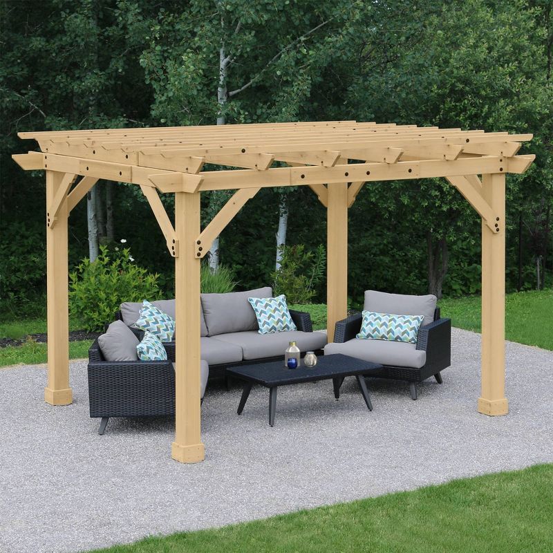 10'x12' Meridian Pergola - Yardistry