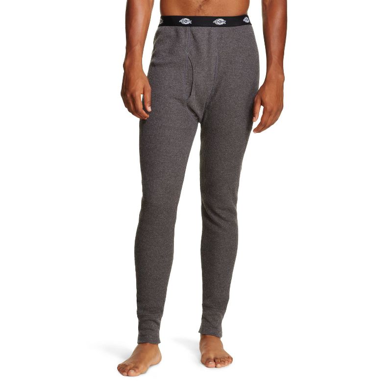 Dickies Men's Waffle Thermal Pants Charcoal XXL