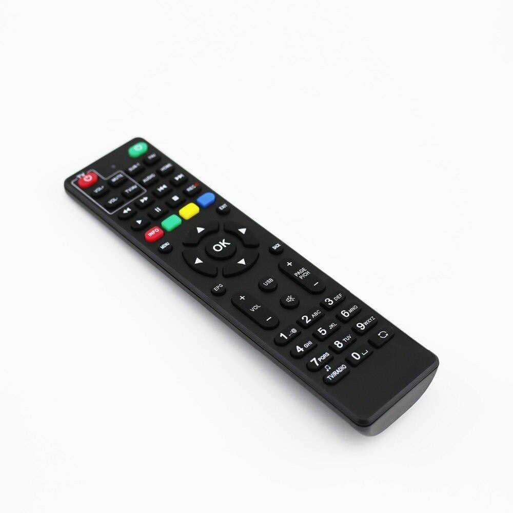 UNIVERSAL SAT TV BOX remote control Satellite set top  STV dvb-t2 for india WORKS ON VIDEOCON D2H-VC125 RR STB-1723