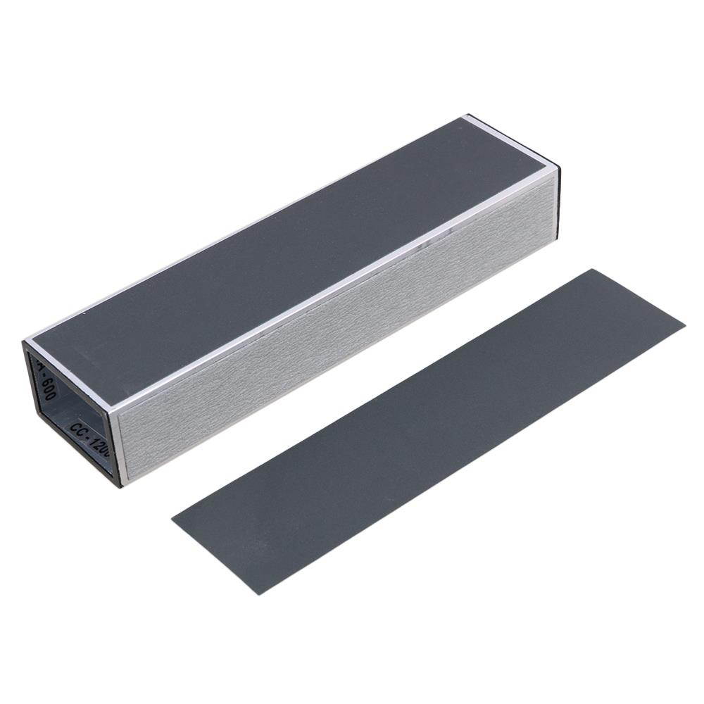 BQLZR 14.8x2.4x3.7cm Black Guitar Bass Luthier Tool Fret leveling Beam Lever