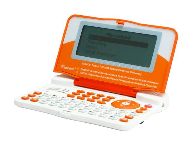 ECTACO Partner XL-1500 Multilingual Talking Dictionary