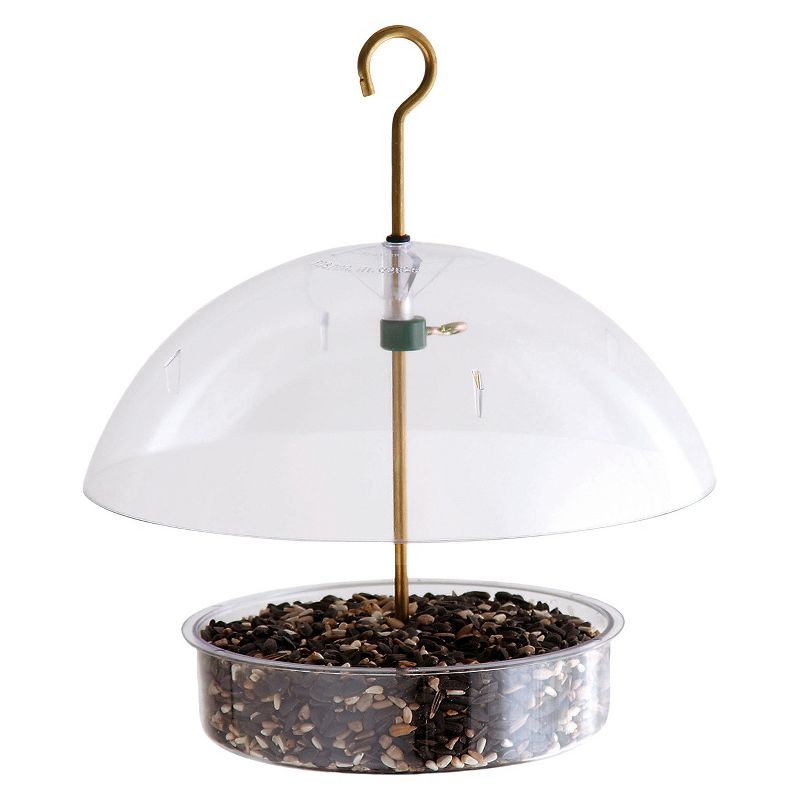 Droll Yankees Seed Saver Bird Feeder - Clear