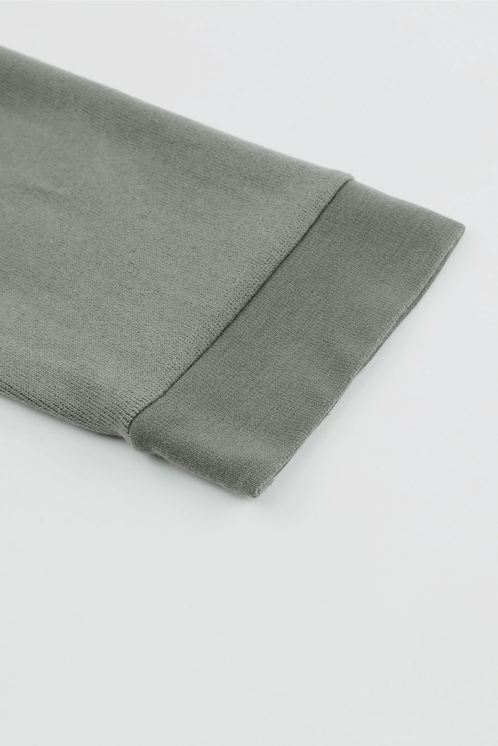 Pink Sequins Candy Cane Round Neck Sweatshirt