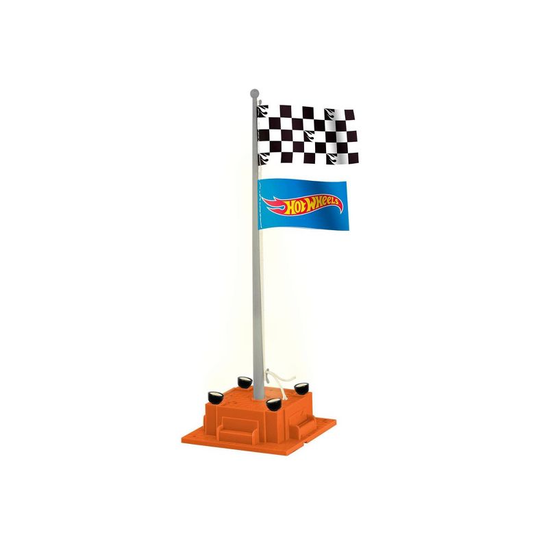 Lionel Hot Wheels Checkered Flagpole