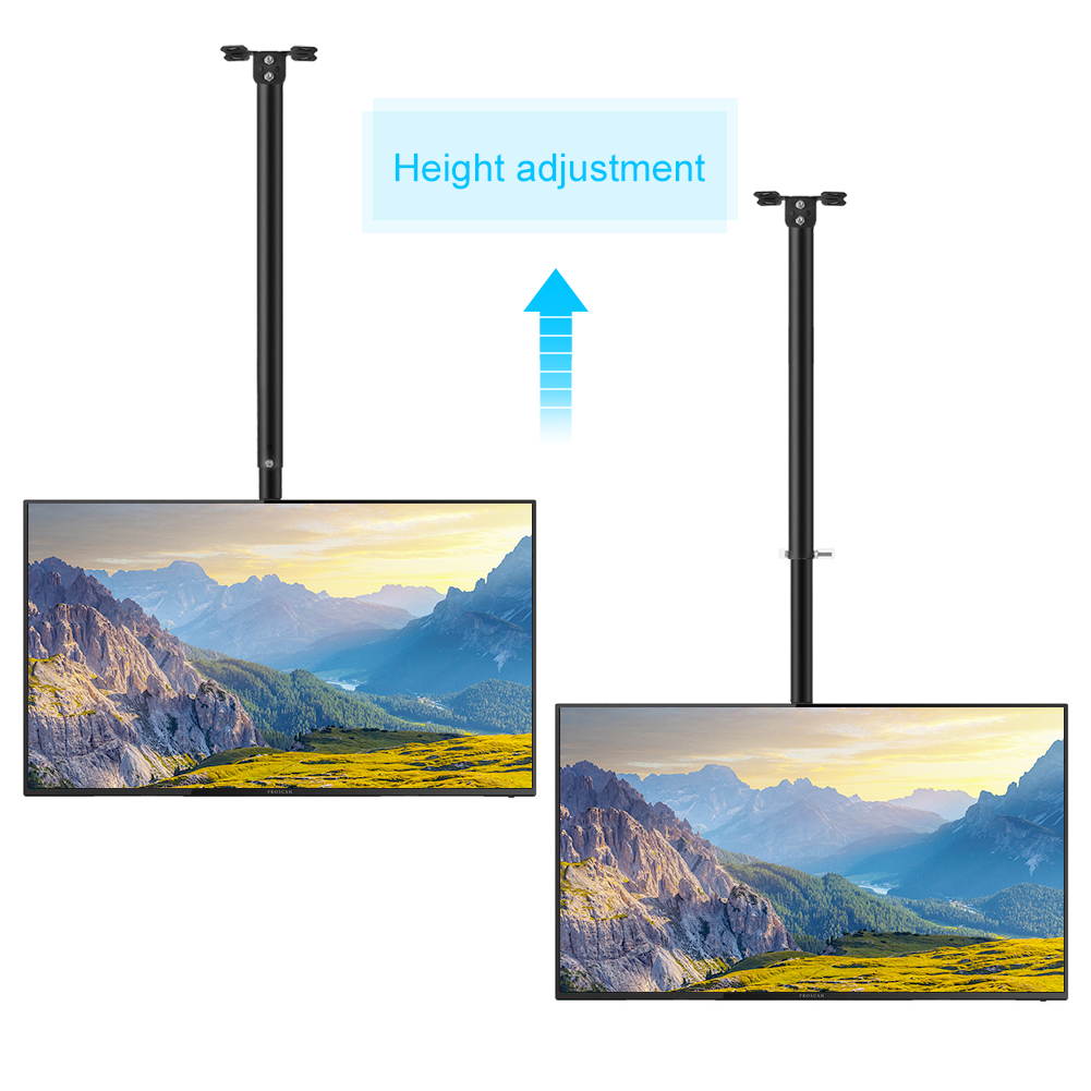 26"-32" LCD LED Monitor Flat Tilting Swivel TV Ceiling Roof Mount Bracket TV Ceiling Bracket,TV Ceiling Mount,Roof TV Mount Bracket,TV Tilt Mount Bracket,Adjustable Ceiling Mount